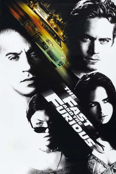 The Fast and the Furious Hindi Dubbed Movie Poster (2001)