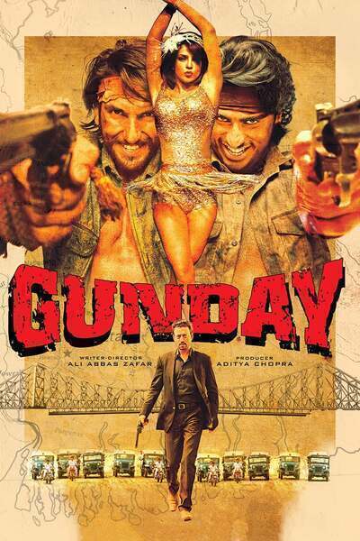 Gunday Hindi Dubbed Movie Poster (2014)