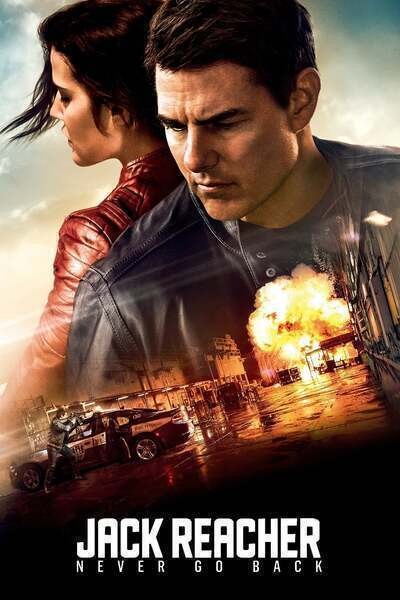 Jack Reacher: Never Go Back Hindi Dubbed Movie Poster (2016)