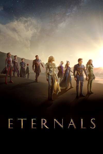 Eternals Hindi Dubbed Movie Poster (2021)