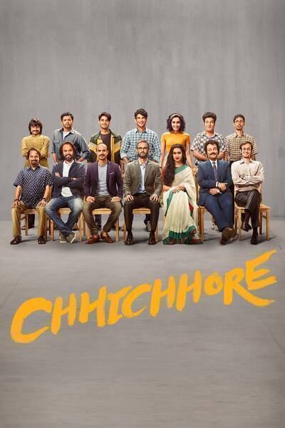 Chhichhore Hindi Dubbed Movie Poster (2019)
