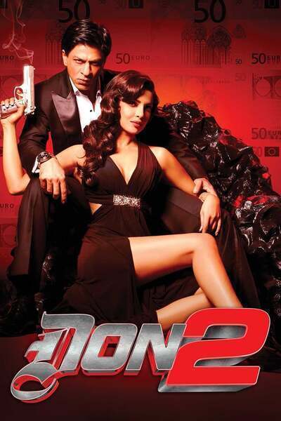 Don 2 Hindi Dubbed Movie Poster (2011)