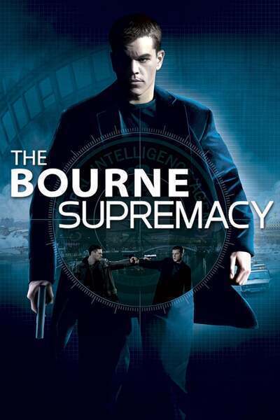 The Bourne Supremacy Hindi Dubbed Movie Poster (2004)