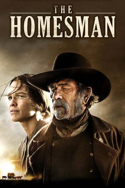 The Homesman Hindi Dubbed Movie Poster (2014)