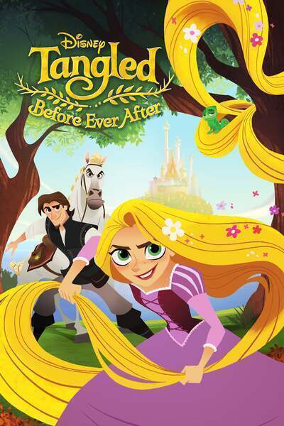 Tangled: Before Ever After Hindi Dubbed Movie Poster (2017)
