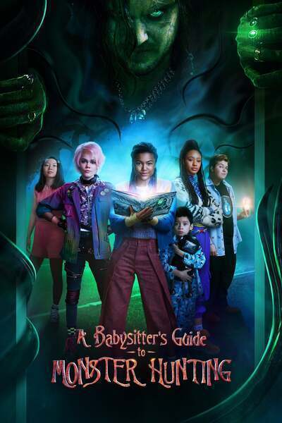 A Babysitter's Guide to Monster Hunting Hindi Dubbed Movie Poster (2020)