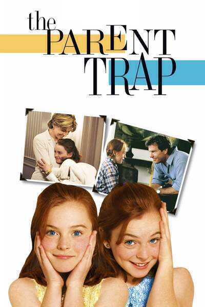 The Parent Trap Hindi Dubbed Movie Poster (1998)