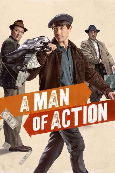 A Man of Action Hindi Dubbed Movie Poster (2022)