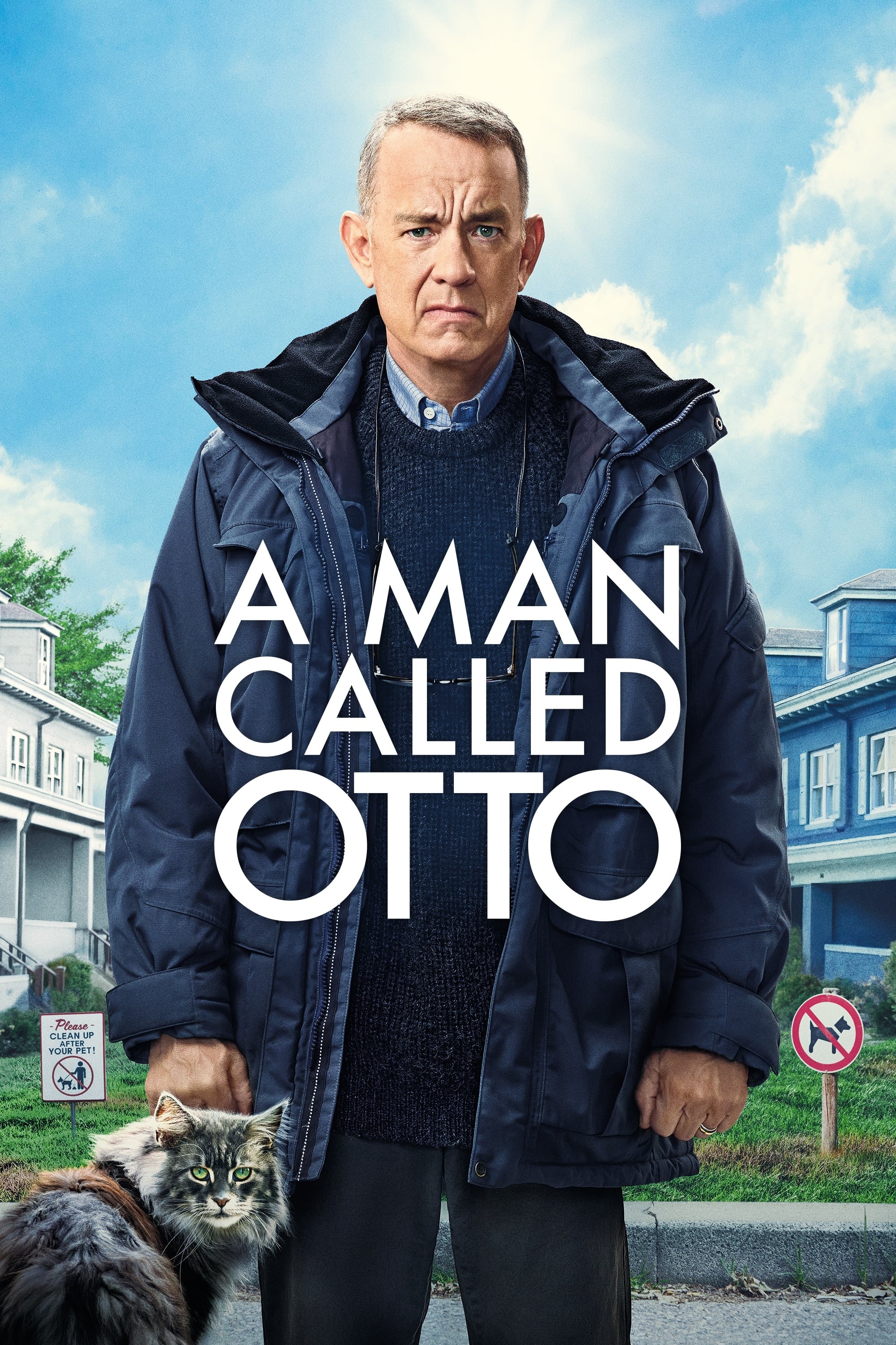A Man Called Otto Hindi Dubbed Movie Poster (2022)