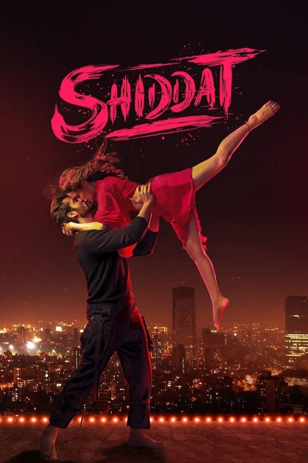 Shiddat Hindi Dubbed Movie Poster (2021)