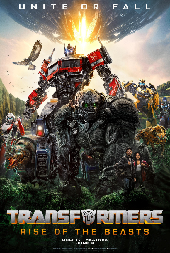 Transformers: Rise of the Beasts Hindi Dubbed Movie Poster (2023)