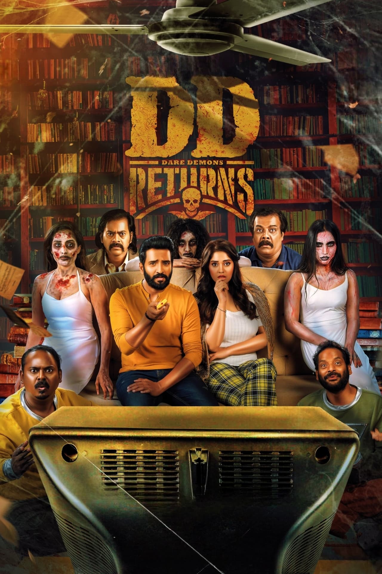 DD Returns Hindi Dubbed Movie Poster (2023)