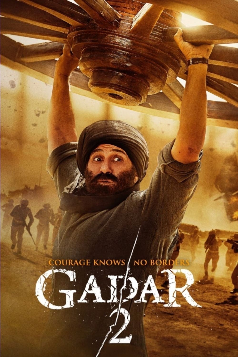Gadar 2 Hindi Dubbed Movie Poster (2023)