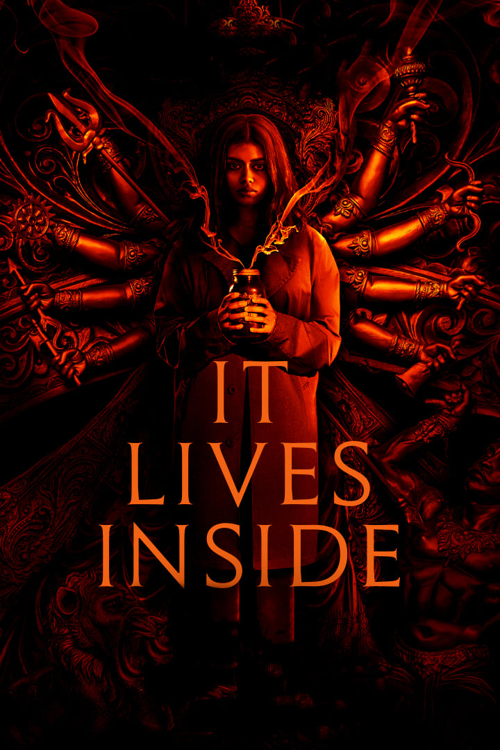 It Lives Inside Hindi Dubbed Movie Poster (2023)