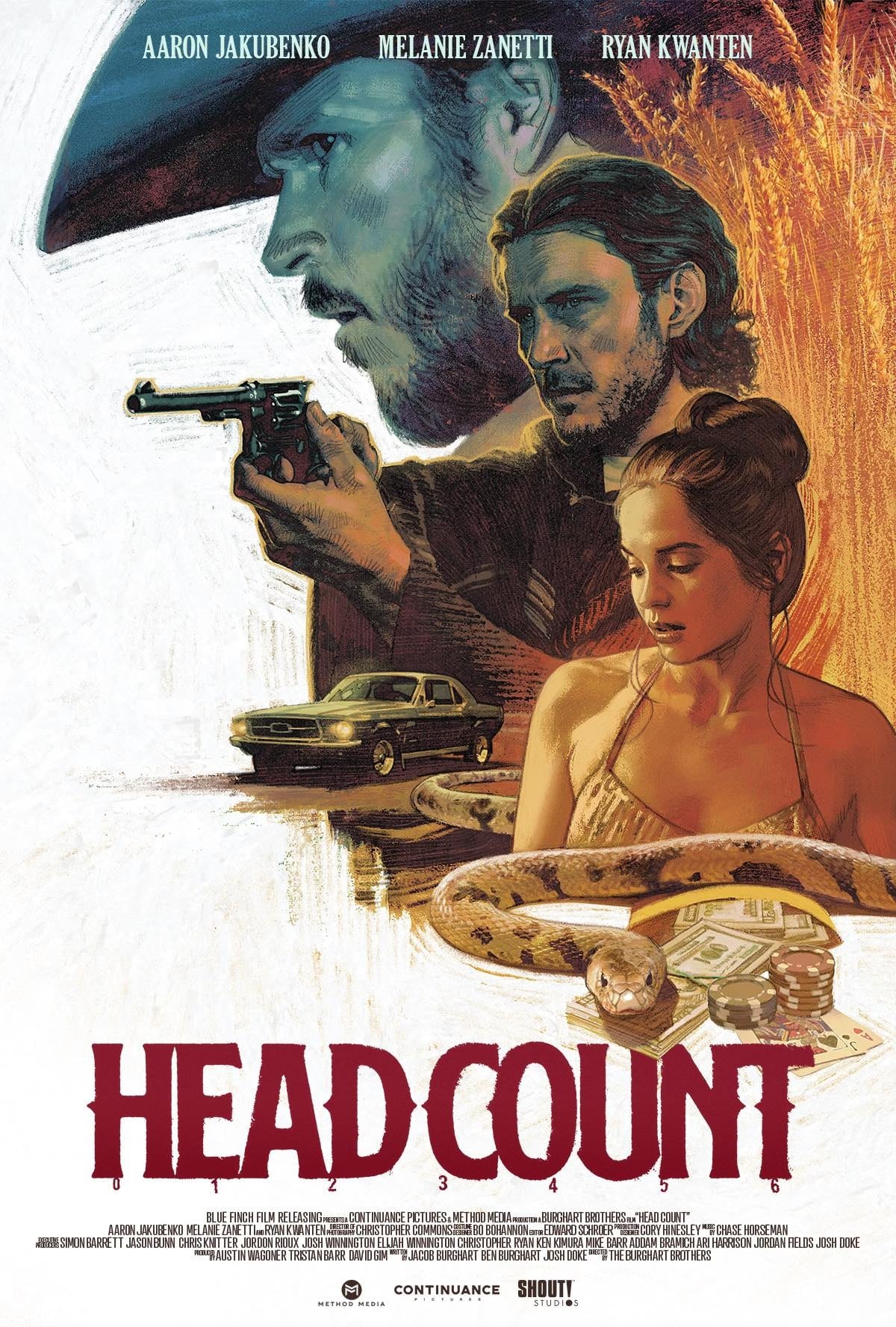 Head Count Hindi Dubbed Movie Poster (2023)