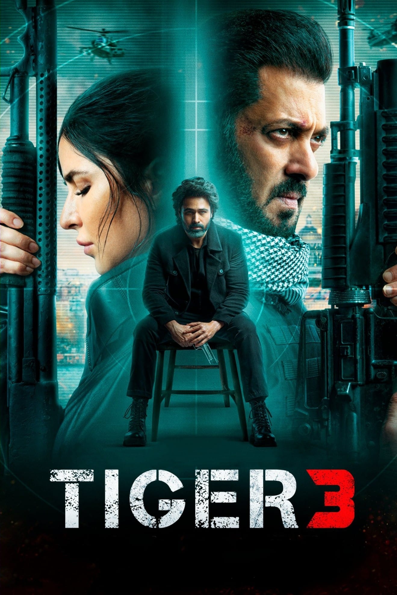 Tiger 3 Hindi Dubbed Movie Poster (2023)