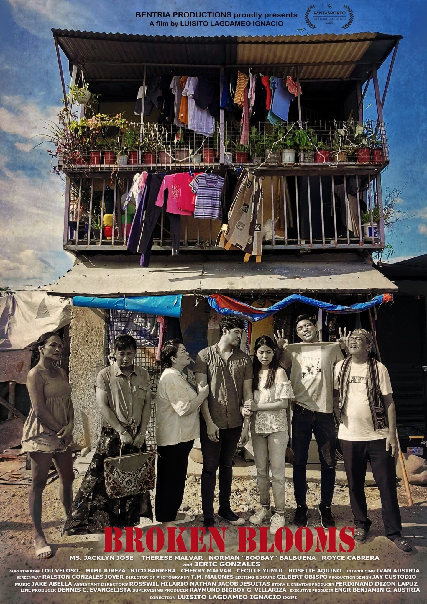 Broken Blooms Hindi Dubbed Movie Poster (2022)