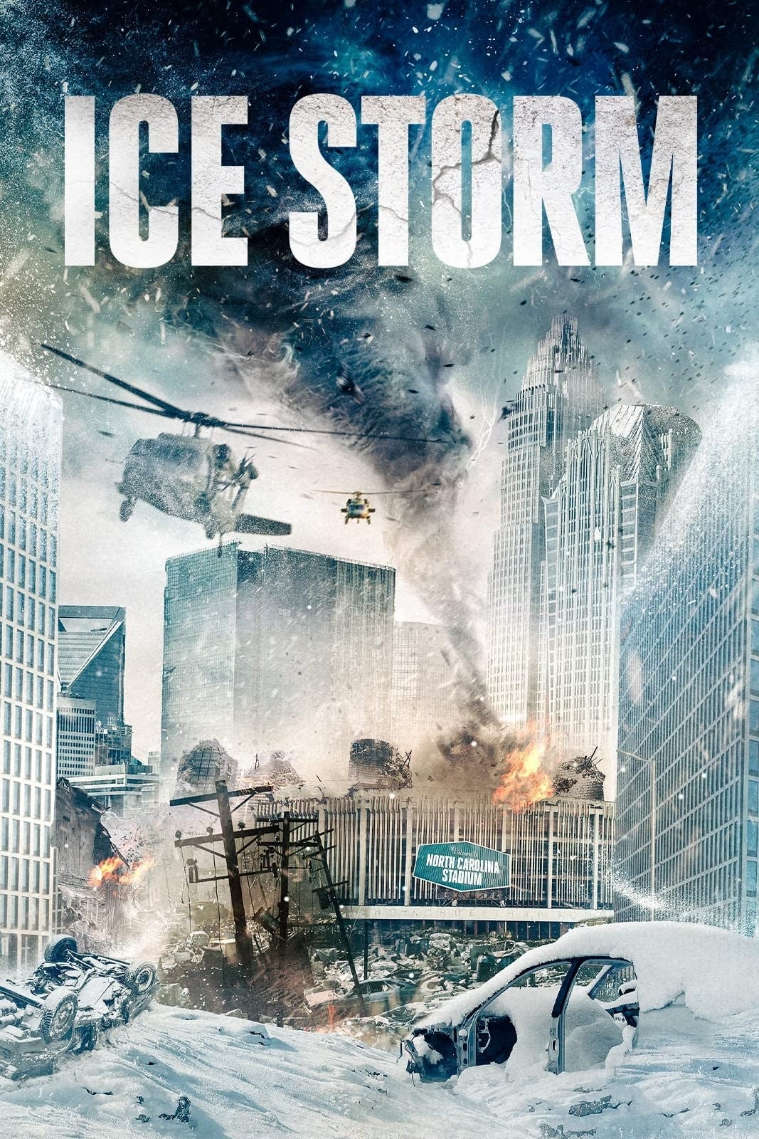 Ice Storm Hindi Dubbed Movie Poster (2023)
