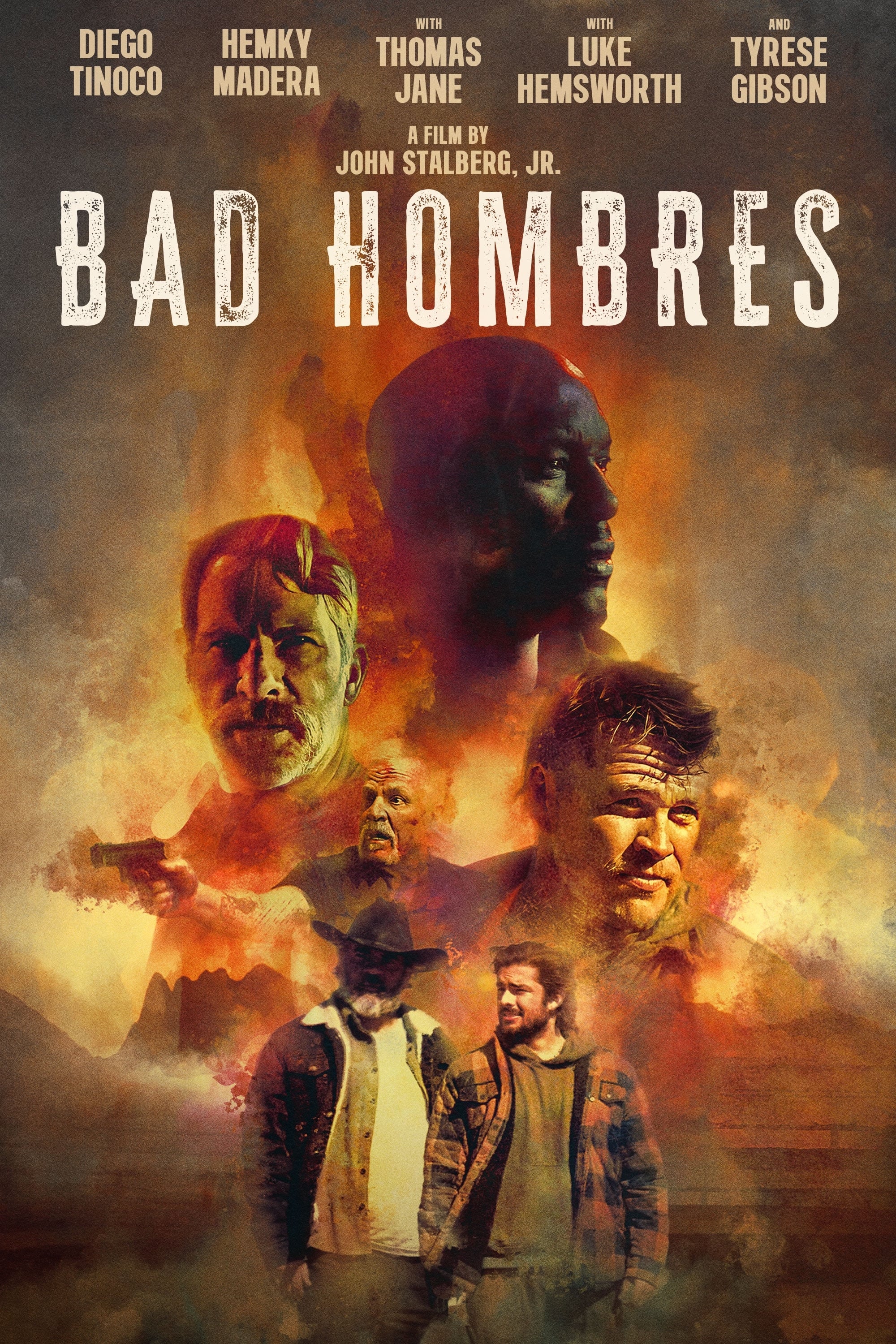 Bad Hombres Hindi Dubbed Movie Poster (2023)