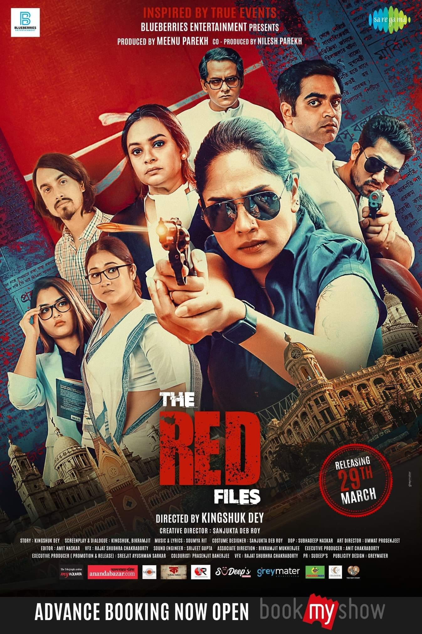 The Red Files Hindi Dubbed Movie Poster (2024)