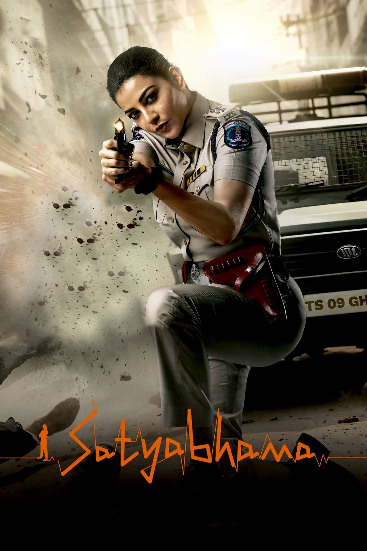 Satyabhama Hindi Dubbed Movie Poster (2024)