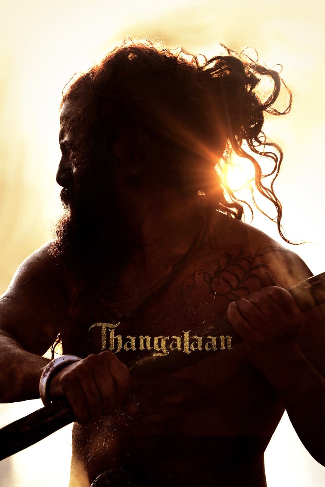 Thangalaan Hindi Dubbed Movie Poster (2024)