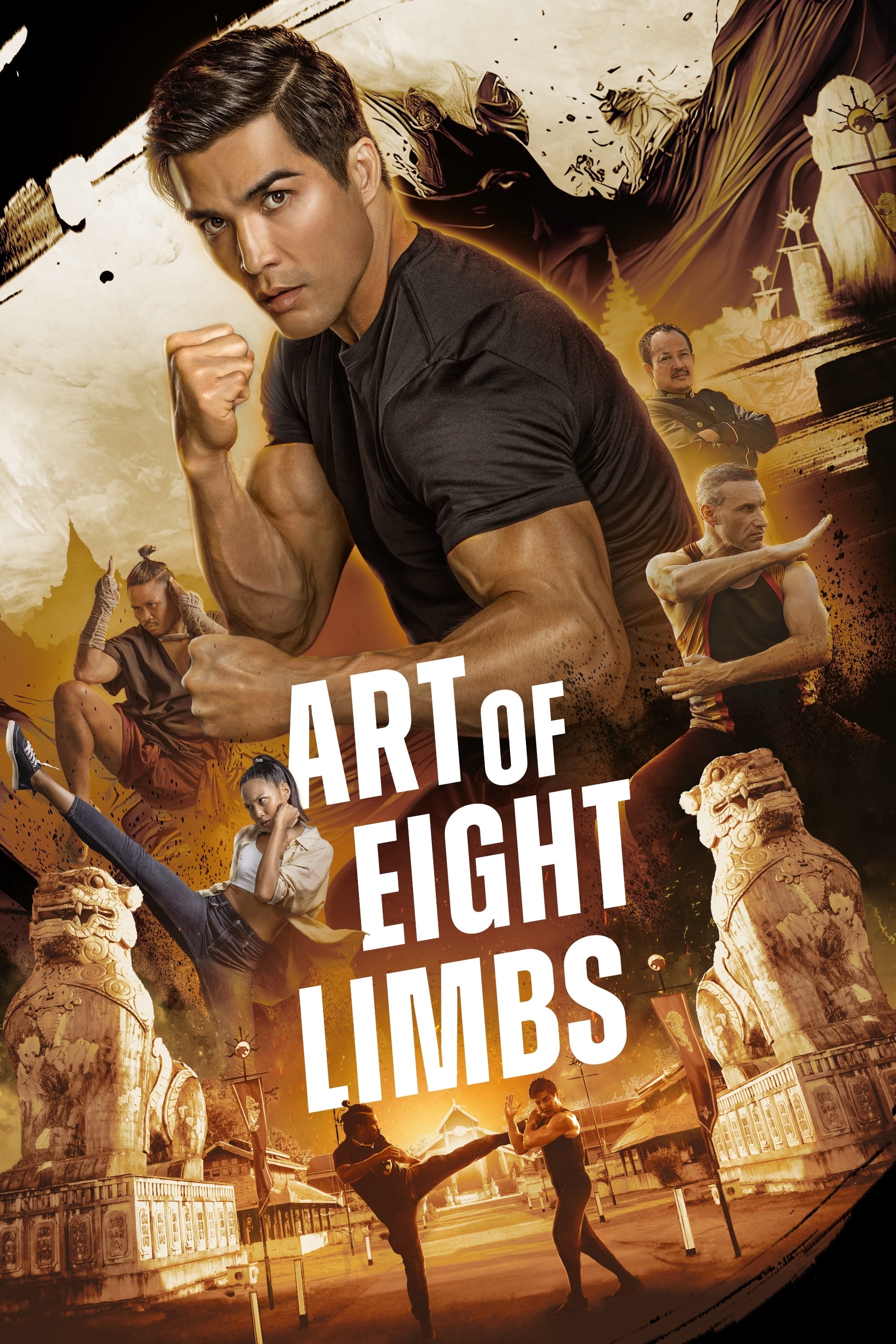 Art of Eight Limbs Hindi Dubbed Movie Poster (2024)