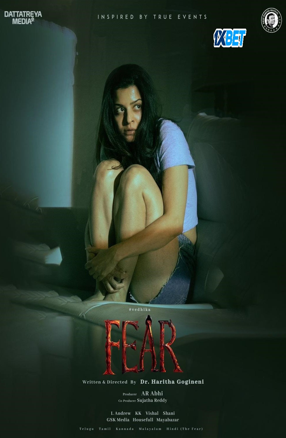 Fear Hindi Dubbed Movie Poster (2024)