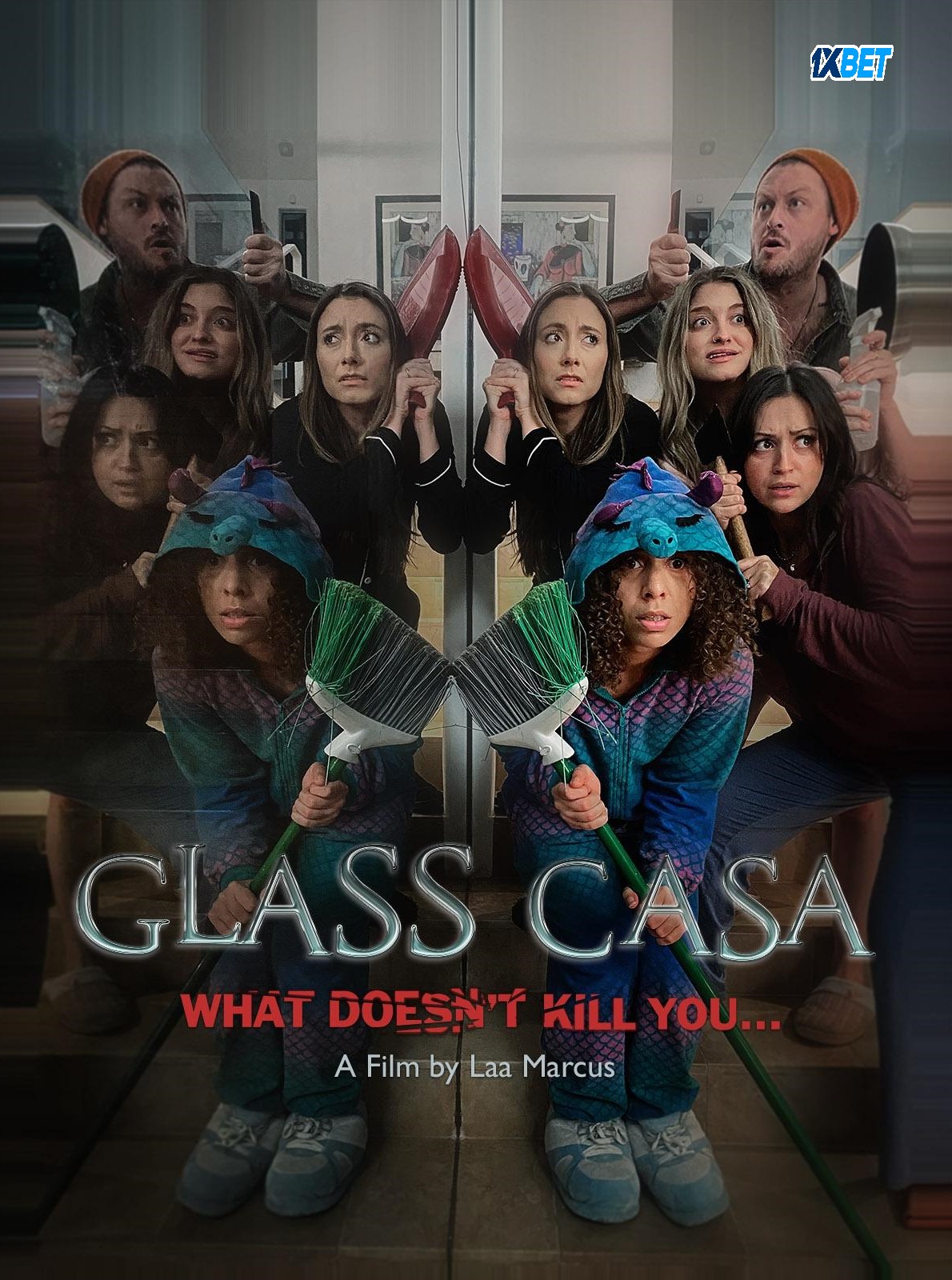 Glass Casa Hindi Dubbed Movie Poster (2024)