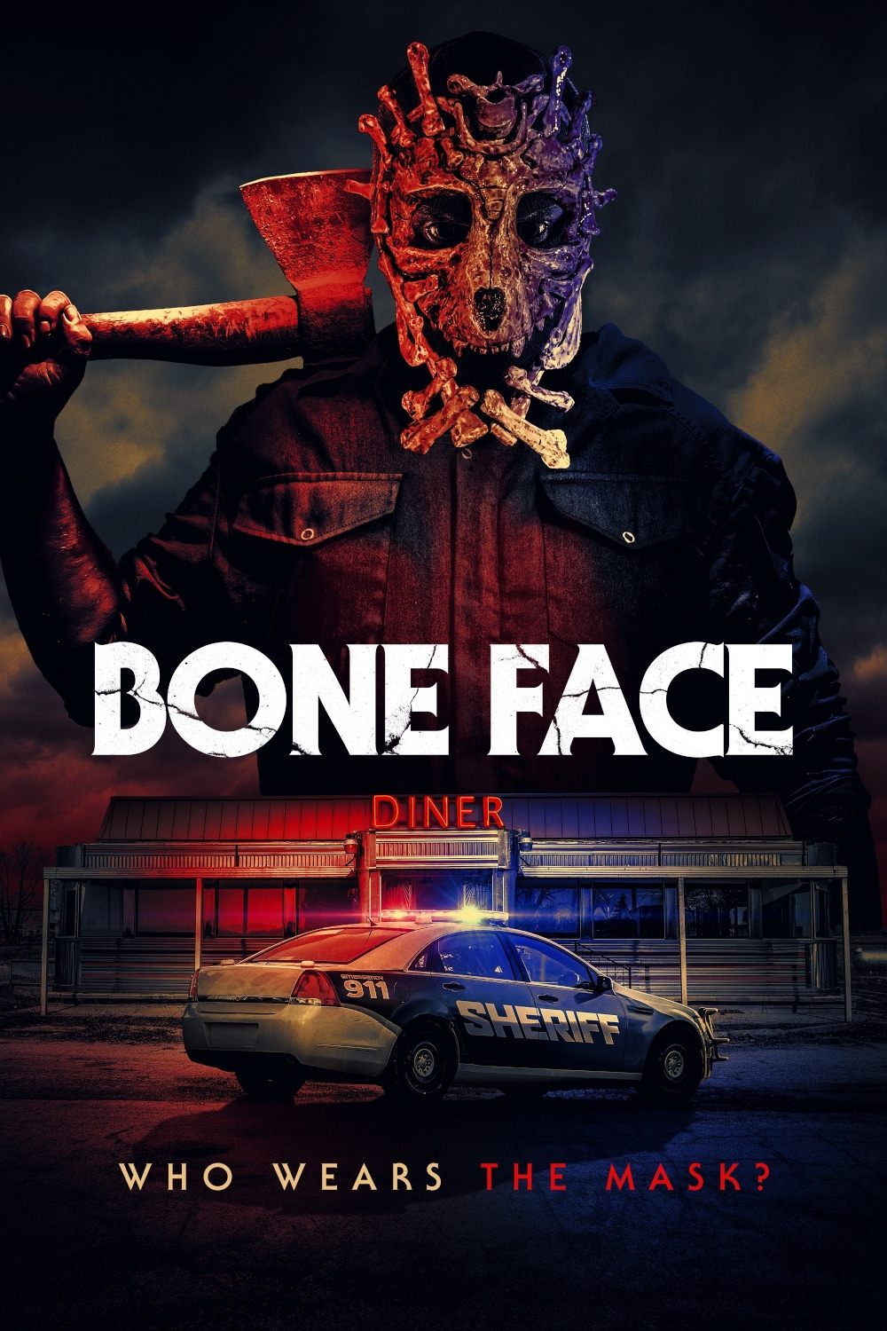 Bone Face Hindi Dubbed Movie Poster (2025)