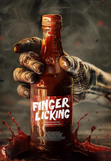 Finger Licking Hindi Dubbed Movie Poster (2024)