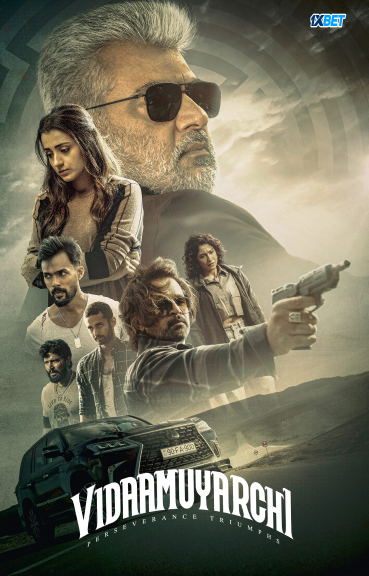 Vidaamuyarchi Hindi Dubbed Movie Poster (2025)