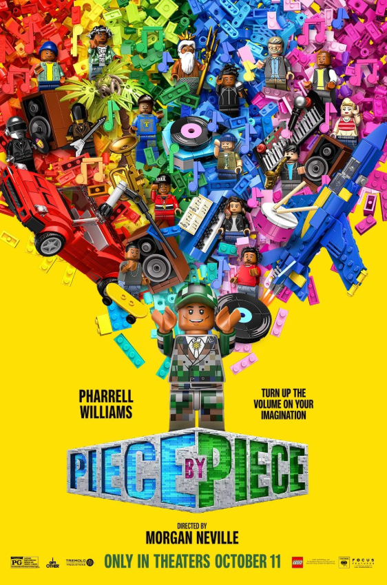 Piece by Piece Hindi Dubbed Movie Poster (2024)