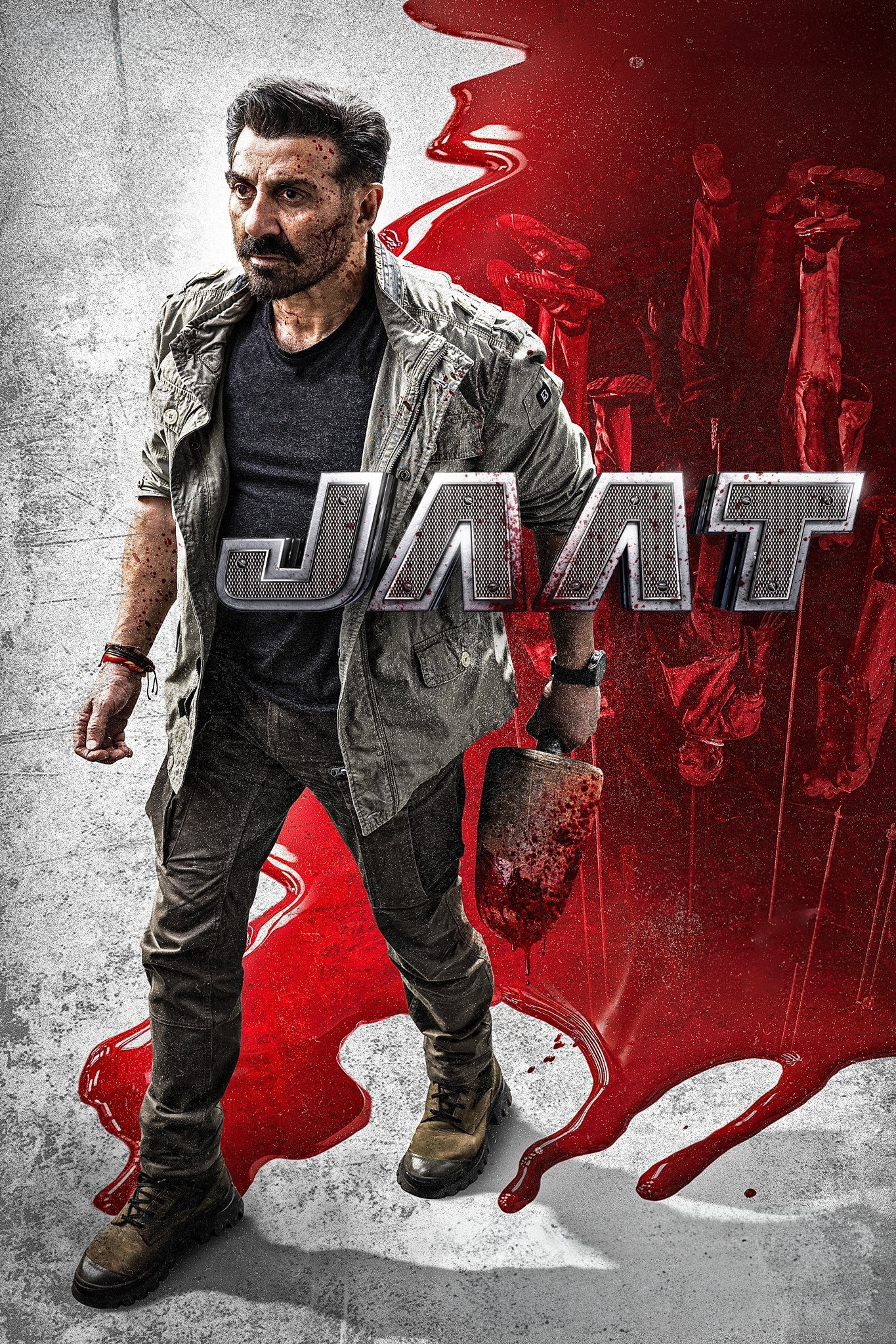 Jaat Hindi Dubbed Movie Poster (2025)