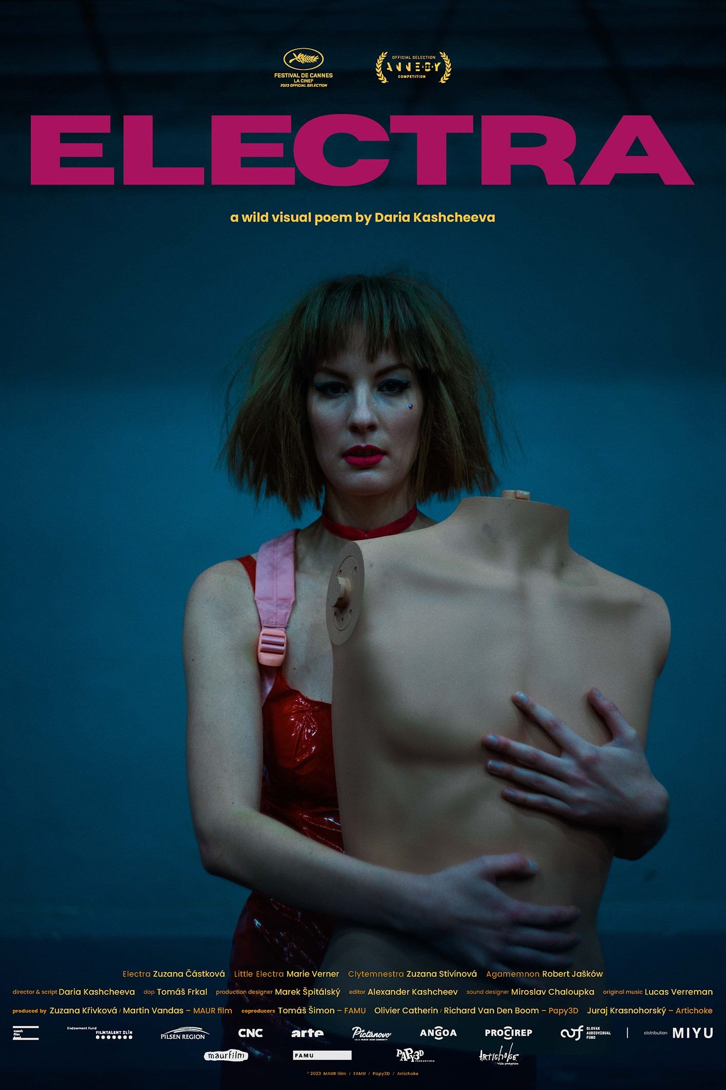 Electra Hindi Dubbed Movie Poster (2024)