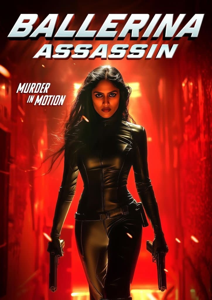 Ballerina Assassin Hindi Dubbed Movie Poster (2025)