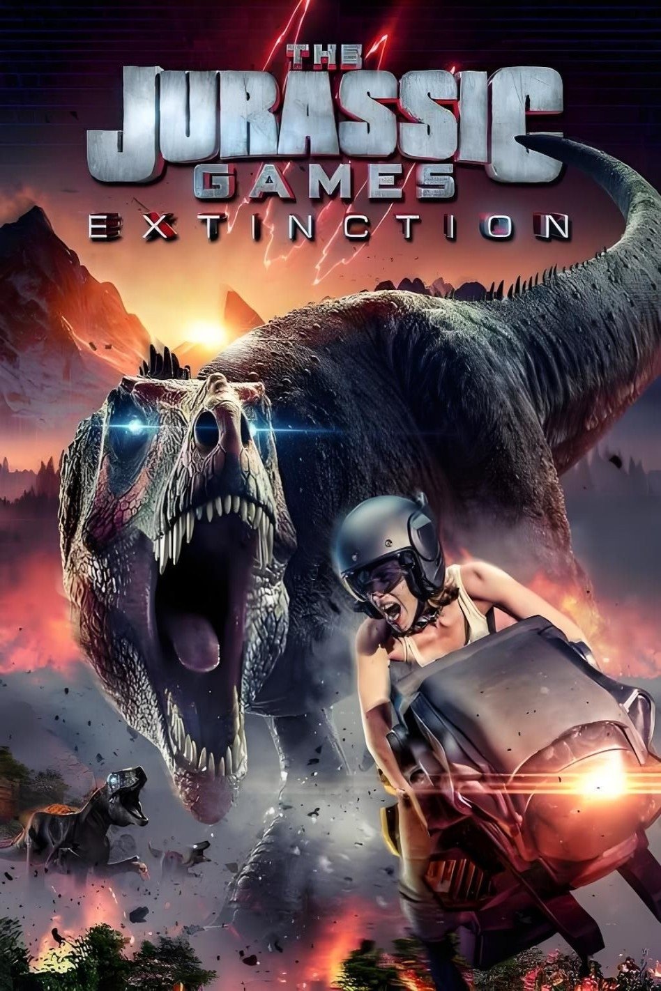 The Jurassic Games: Extinction Hindi Dubbed Movie Poster (2025)
