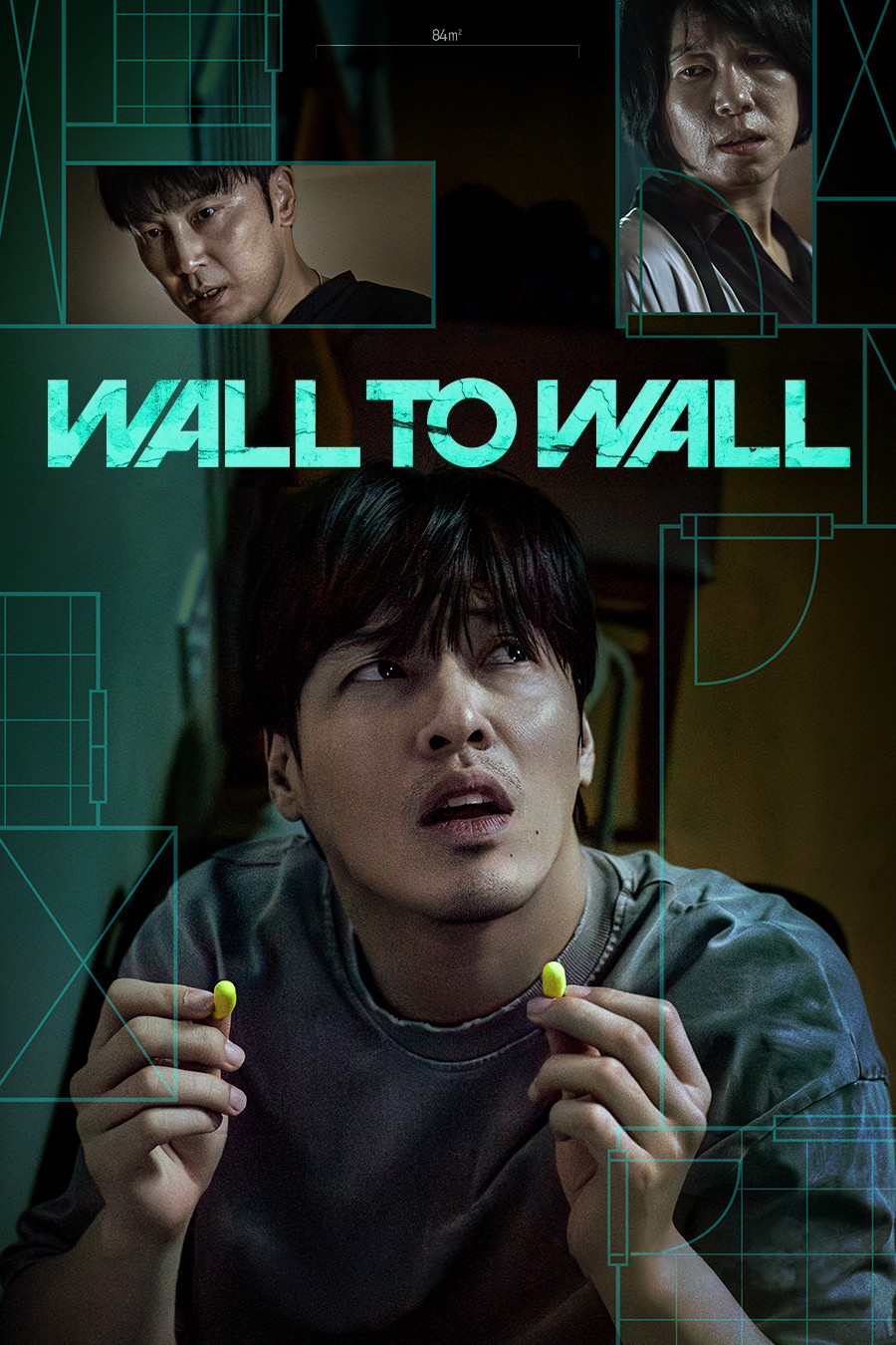 Wall to Wall Hindi Dubbed Movie Poster (2025)