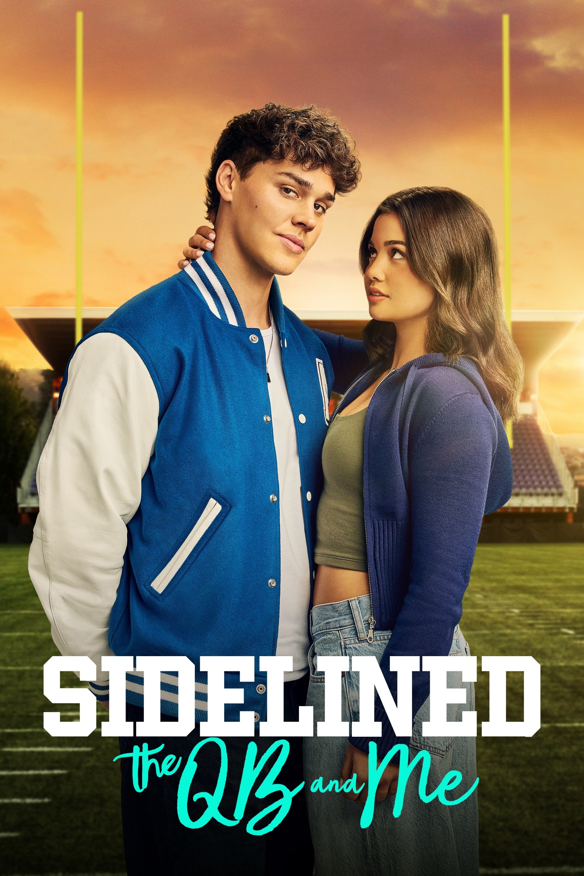 Sidelined: The QB and Me Hindi Dubbed Movie Poster (2025)